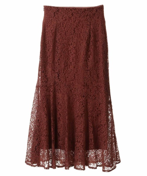 31 Sons de mode（トランテアン　ソン　ドゥ　モード）の「裾フレア切替レーススカート（スカート・レディース・ベージュ/ブルー/ピンク・36/38）」の6枚目の写真