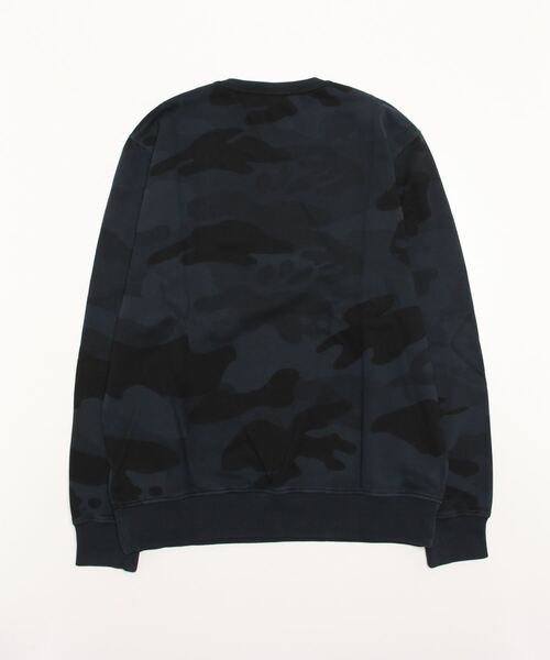 HYDROGEN（ハイドロゲン）の「《HYDROGEN/ハイドロゲン》カモフラージュクルーネックスウェットシャツ / CAMOUFLAGE CREWNECK SWEATSHIRT（スウェット・メンズ・グレー系その他/ブラック系その他/カモフラージュ・L/M/S/XL/XXL/XS/XXX-LARGE/X-SMALL/XX-LARGE）」の4枚目の写真