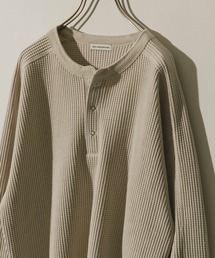 URBAN RESEARCH DOORS | 『UR TECH』ワッフルヘンリーネックTシャツ(Tシャツ/カットソー)