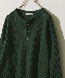 URBAN RESEARCH DOORS | 『UR TECH』ワッフルヘンリーネックTシャツ(Tシャツ/カットソー)