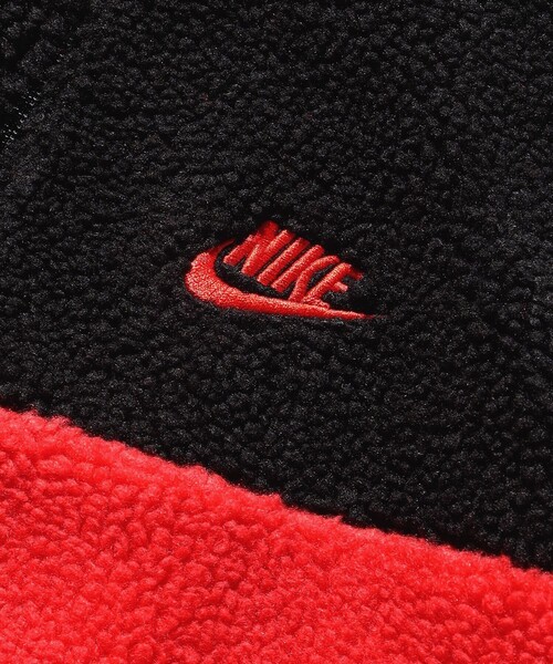 NIKE（ナイキ）の「WEB限定 NIKE/ナイキ VM スウッシュ フルジップ リバーシブルジャケット/フリースジャケット（ブルゾン・メンズ・チャコールグレー/ブルー/レッド/ピンク/オリーブ/キャメル・MEDIUM/LARGE/XX-LARGE/SMALL/X-LARGE）」の10枚目の写真