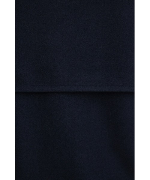 STYLEMIXER(スタイルミキサー)の「ビッグカラーベスト(ベスト・レディース・ライトグレー/ネイビー・FREE)」の15枚目の写真