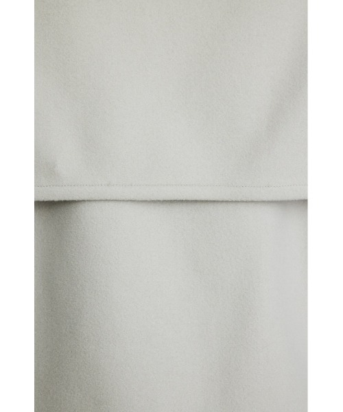 STYLEMIXER(スタイルミキサー)の「ビッグカラーベスト(ベスト・レディース・ライトグレー/ネイビー・FREE)」の7枚目の写真