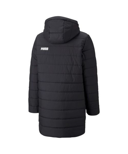PUMA（プーマ）の「PUMA プーマ キッズ ESS パデッド 中綿 コート 120-160cm（ダウンジャケット/コート・キッズ・ピンク系その他/ブラック・160/140/120/130/150）」の11枚目の写真