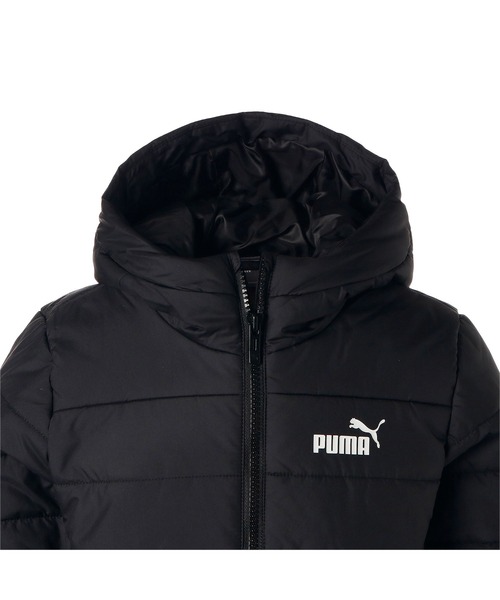 PUMA（プーマ）の「PUMA プーマ キッズ ESS パデッド 中綿 コート 120-160cm（ダウンジャケット/コート・キッズ・ピンク系その他/ブラック・160/140/120/130/150）」の13枚目の写真