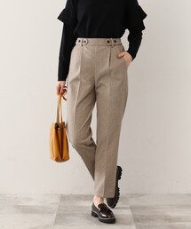 DRESKIP | あったか起毛タブ付きテーパードパンツ(その他パンツ)