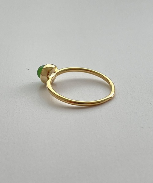 CANAL JEAN(キャナルジーン)の「Pt stoneプチリング(リング・レディース・グレー/グリーン/ホワイト/ベージュ・ONE SIZE)」の10枚目の写真