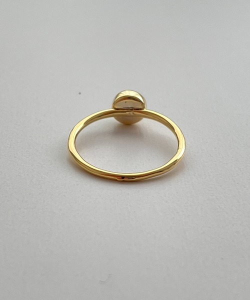 CANAL JEAN(キャナルジーン)の「Pt stoneプチリング(リング・レディース・グレー/グリーン/ホワイト/ベージュ・ONE SIZE)」の11枚目の写真