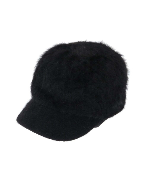 a.v.v(アーヴェヴェ)の「シャギーキャスケット(キャスケット・レディース・チャコールグレー/ベージュ・38)」の7枚目の写真