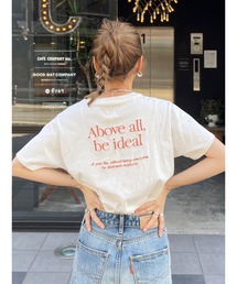 カラーエンブロイダリーTee