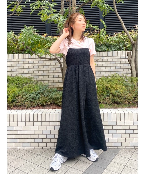 Ungrid（アングリッド）の「カラーエンブロイダリーTee（Tシャツ/カットソー・レディース・チャコールグレー/オフホワイト/ピンク/グリーン/オレンジ・FREE）」の21枚目の写真