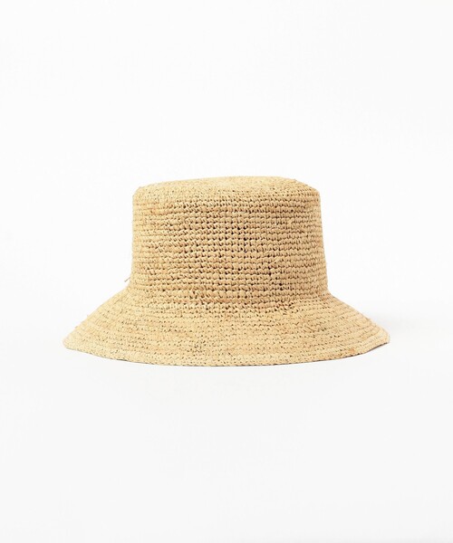 Demi-Luxe BEAMS(デミルクス ビームス)の「GRILLO × Demi-Luxe BEAMS / 別注 ストローハット(ハット・レディース・ベージュ・ONE SIZE)」の3枚目の写真
