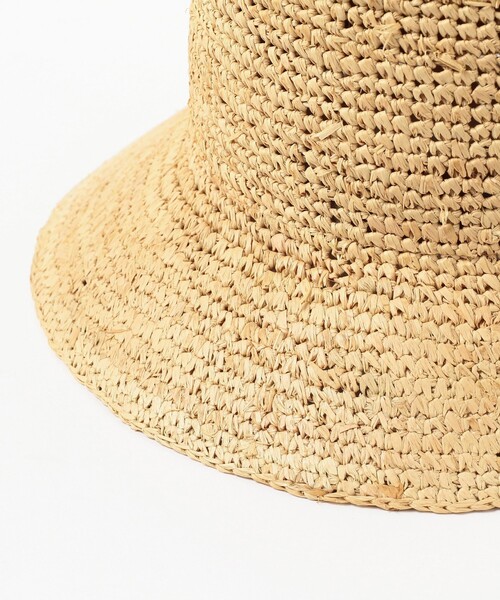 Demi-Luxe BEAMS(デミルクス ビームス)の「GRILLO × Demi-Luxe BEAMS / 別注 ストローハット(ハット・レディース・ベージュ・ONE SIZE)」の5枚目の写真
