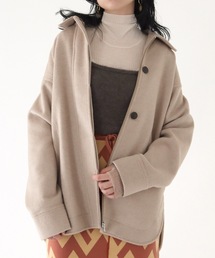 TENTO | ステンカラー ビーバーショートコート(ステンカラーコート)