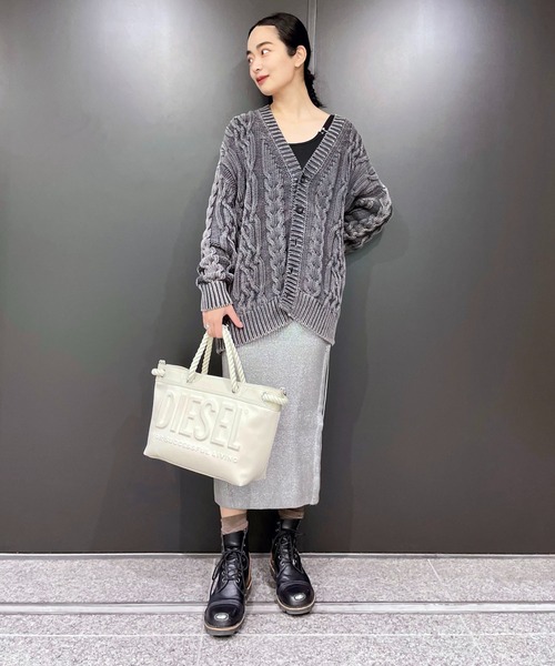 DIESEL（ディーゼル）の「レディース ニット スカート ミモレ丈