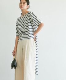 HERITANOVUM（ヘリテノーム）の「【HERITANOVUM】バックテイルカットソー（Tシャツ/カットソー）」