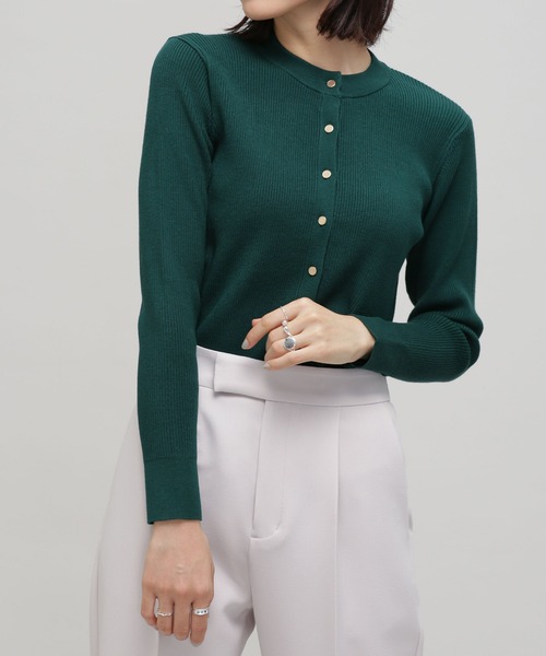 LB.03/アルガンオイル加工リブタートルニット