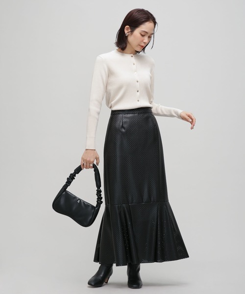 LB.03/アルガンオイル加工リブタートルニット