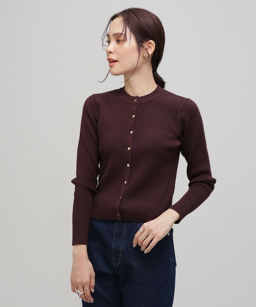 LB.03/アルガンオイル加工リブタートルニット