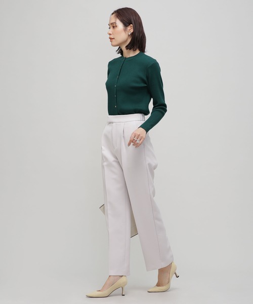 LB.03/アルガンオイル加工リブタートルニット