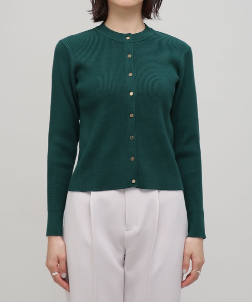 LB.03/アルガンオイル加工リブタートルニット