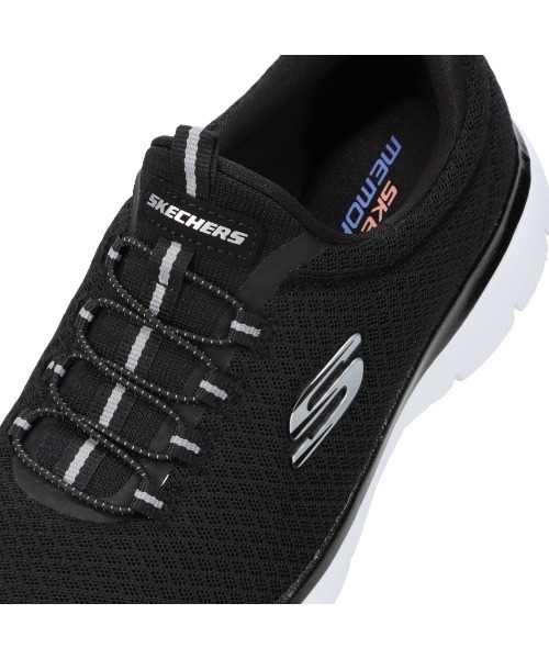 SKECHERS(スケッチャーズ)の「【SKECHERS】 SUMMITS(スニーカー・レディース・グレー/ブラック/ネイビー/チャコールグレー・25.0cm/22.5cm/23.0cm/23.5cm/24.0cm/24.5cm)」の12枚目の写真
