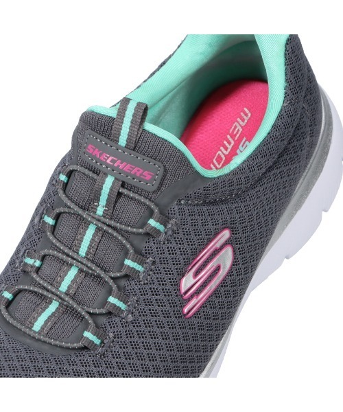 SKECHERS(スケッチャーズ)の「【SKECHERS】 SUMMITS(スニーカー・レディース・グレー/ブラック/ネイビー/チャコールグレー・25.0cm/22.5cm/23.0cm/23.5cm/24.0cm/24.5cm)」の20枚目の写真
