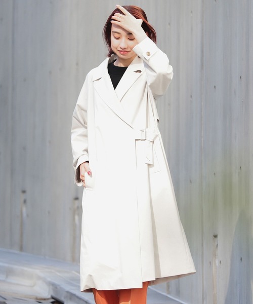 B:MING by BEAMS(ビーミングバイビームス)の「B:MING by BEAMS / タイロッケン コート(トレンチコート・レディース・ベージュ/カーキ/ライトグレー系・SMALL/MEDIUM)」の15枚目の写真