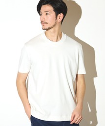 UNION STATION | シルケットスムースクルーネックテーラーT(Tシャツ/カットソー)