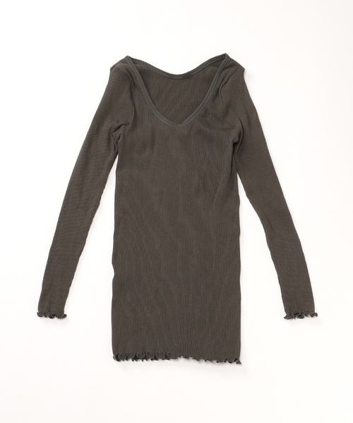 EMILY WEEK（エミリーウィーク）の「オーガニックコットン2パックリブプルオーバー（インナーウェア/肌着・レディース・A・FREE）」の18枚目の写真