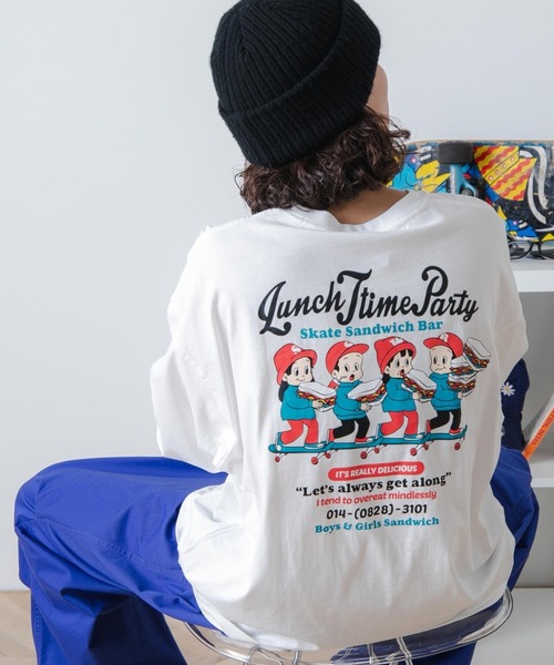 WEGO(ウィゴー)の「WEGO/アソートグラフィックロンT(Tシャツ/カットソー・メンズ・その他4/その他6/その他7/その他18/その他12/その他8/その他9/その他2/その他14/その他15/その他17/その他3/その他13/その他5/その他16/その他11/その他10/その他1・LARGE/MEDIUM)」の6枚目の写真