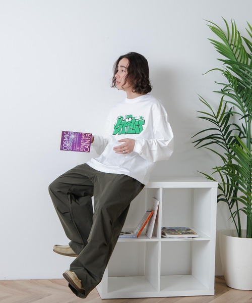 WEGO（ウィゴー）の「WEGO/アソートグラフィックロンT（Tシャツ