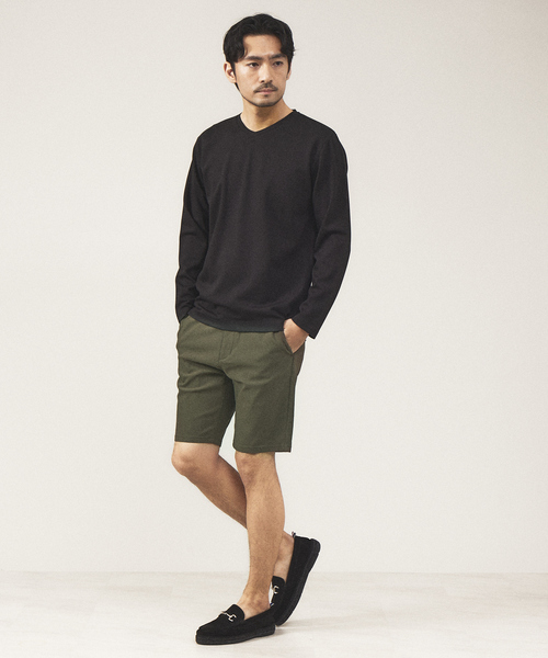 ABAHOUSE GRAY(アバハウスグレイ)の「【ハイパーストレッチ】ドビー イージー ショートパンツ(その他パンツ・メンズ・ブラック/グレイッシュベージュ/カーキ/ネイビー・46/48/50)」の22枚目の写真