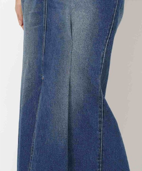 REDYAZEL（レディアゼル）の「デニムマキシスカート（デニムスカート・レディース・ネイビー/ブルー・SMALL/MEDIUM）」の7枚目の写真