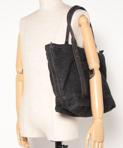 U.S. POLO ASSN.(ユーエスポロアッスン)の「【U.S. POLO ASSN.】 ユーエスポロアッスン Washed Cotton トートバッグM USPA-2643(トートバッグ・レディース・ブラック/カーキ/ベビーピンク/ブルー/インディゴブルー/パープル/ホワイト・FREE)」の11枚目の写真