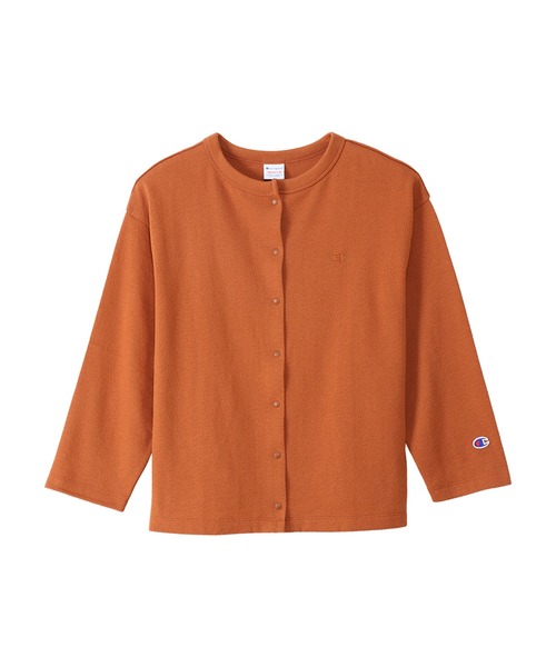 Champion(チャンピオン)の「【Champion/チャンピオン】レディース カーディガン(カーディガン/ボレロ・レディース・ラベンダー/グレイッシュブルー/ブラック/ブラウン系・MEDIUM/LARGE)」の2枚目の写真