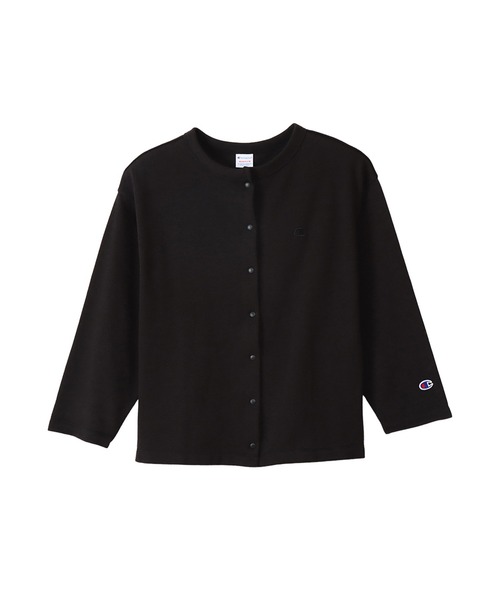 Champion(チャンピオン)の「【Champion/チャンピオン】レディース カーディガン(カーディガン/ボレロ・レディース・ラベンダー/グレイッシュブルー/ブラック/ブラウン系・MEDIUM/LARGE)」の1枚目の写真