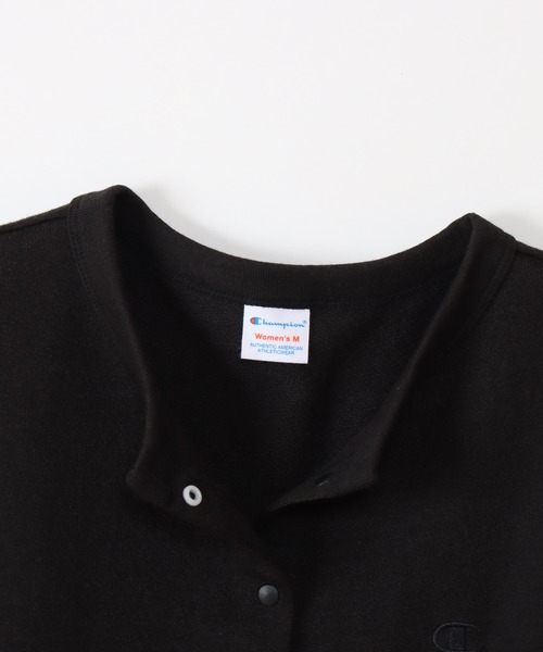 Champion(チャンピオン)の「【Champion/チャンピオン】レディース カーディガン(カーディガン/ボレロ・レディース・ラベンダー/グレイッシュブルー/ブラック/ブラウン系・MEDIUM/LARGE)」の9枚目の写真