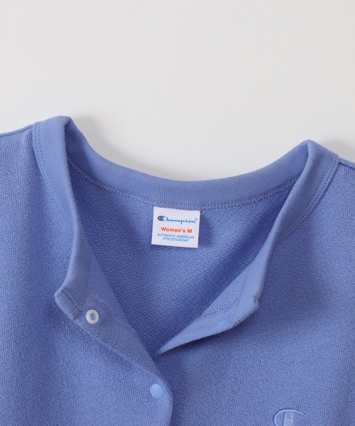 Champion(チャンピオン)の「【Champion/チャンピオン】レディース カーディガン(カーディガン/ボレロ・レディース・ラベンダー/グレイッシュブルー/ブラック/ブラウン系・MEDIUM/LARGE)」の20枚目の写真