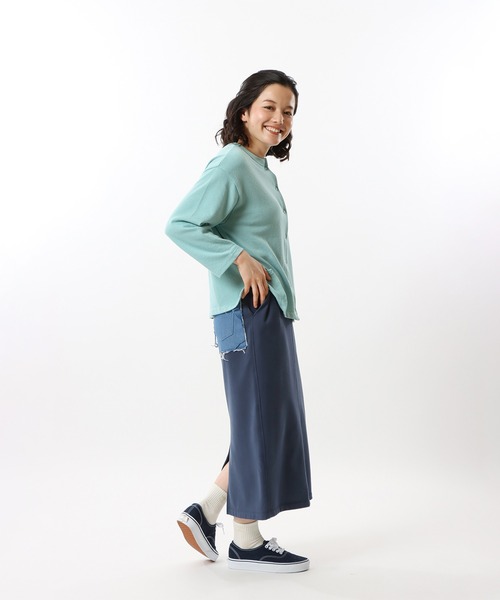 Champion(チャンピオン)の「【Champion/チャンピオン】レディース カーディガン(カーディガン/ボレロ・レディース・ラベンダー/グレイッシュブルー/ブラック/ブラウン系・MEDIUM/LARGE)」の10枚目の写真