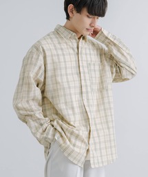 Rocky Monroe（ロッキーモンロー）の「オーバーサイズ レギュラーカラーブロードチェックシャツ（シャツ/ブラウス）」