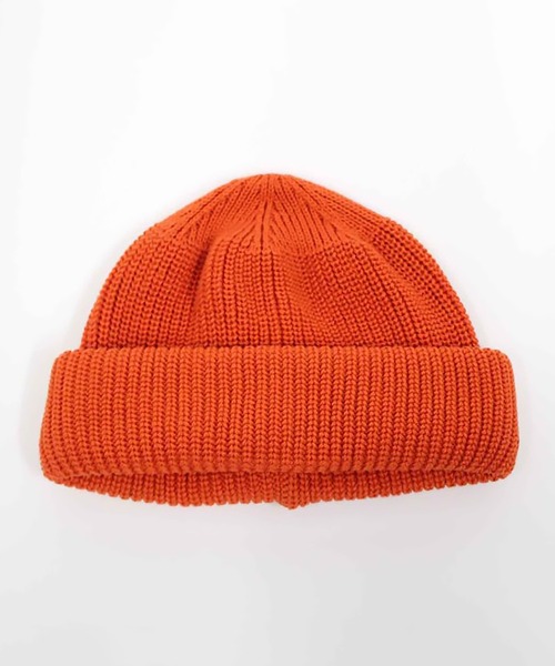 RACAL（ラカル）の「【Racal】SK8 Knit CAP RL-18-956（ニットキャップ/ビーニー・メンズ・チャコールグレー/ブラック/パープル/ネイビー/ゴールド/オレンジ/グリーン/グレイッシュベージュ/グレー系その他2/ブラック系その他2/ネイビー系1・FREE）」の15枚目の写真