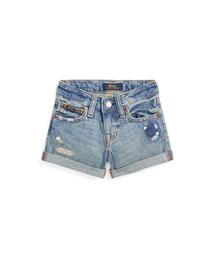POLO RALPH LAUREN CHILDRENSWEAR（ポロ ラルフ ローレン チルドレンズウェア）の「ディストレスト デニム ショートパンツ（デニムパンツ・キッズ）」