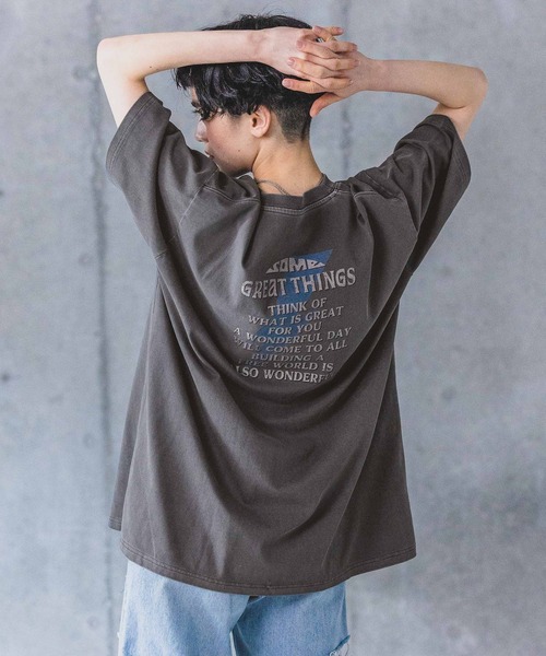 PAGEBOY(ページボーイ)の「ライトニングロックT(Tシャツ/カットソー・レディース・レッド/オフホワイト/チャコールグレー・FREE)」の13枚目の写真