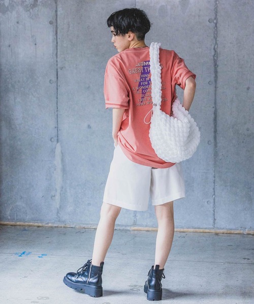 PAGEBOY(ページボーイ)の「ライトニングロックT(Tシャツ/カットソー・レディース・レッド/オフホワイト/チャコールグレー・FREE)」の21枚目の写真