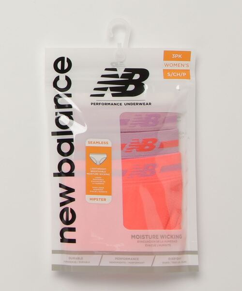 NEW BALANCE（ニューバランス）の「パフォーマンスシームレスヒップスター　3P（ショーツ・レディース・ベージュ/その他1/その他2/ピンク系その他/ブラック・SMALL/MEDIUM/LARGE/X-LARGE）」の10枚目の写真