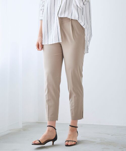 le.coeur blanc（ルクールブラン）の「アサレチックテーパードパンツ（その他パンツ・レディース・ブルー/ベージュ/ブラック・36/38/34/40）」の5枚目の写真