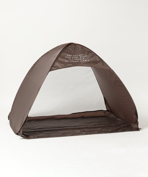LAKOLE（ラコレ）の「ポップアップテント / 199935（アウトドアグッズ・レディース・アイボリー/チャコールグレー/ダークグレー/ナチュラル・FREE）」の2枚目の写真