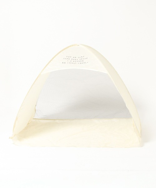 LAKOLE（ラコレ）の「ポップアップテント / 199935（アウトドアグッズ・レディース・アイボリー/チャコールグレー/ダークグレー/ナチュラル・FREE）」の15枚目の写真
