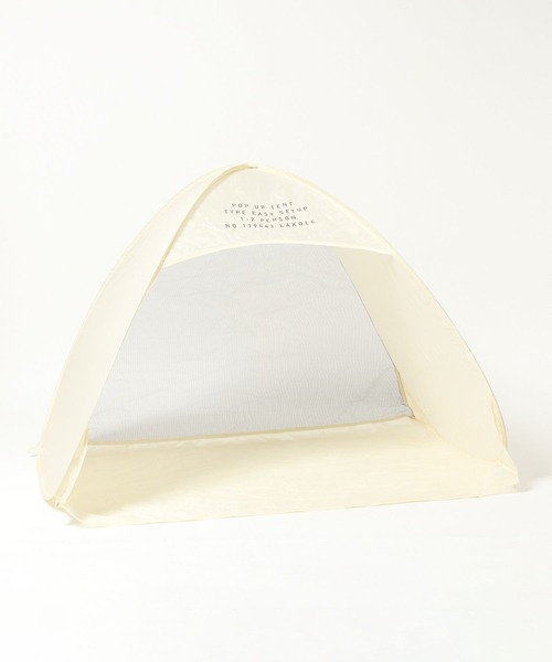 LAKOLE（ラコレ）の「ポップアップテント / 199935（アウトドアグッズ・レディース・アイボリー/チャコールグレー/ダークグレー/ナチュラル・FREE）」の16枚目の写真